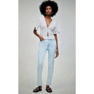 Madewell The Perfect Vintage Jean High Rise Tapered Leg Full Length Size 25P